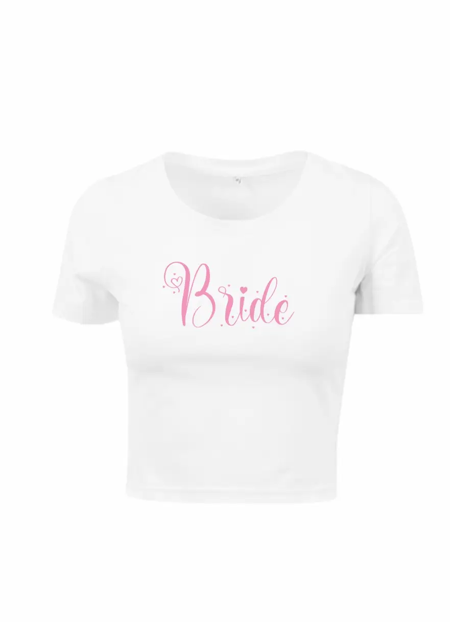 tričko crop bride bílé 1